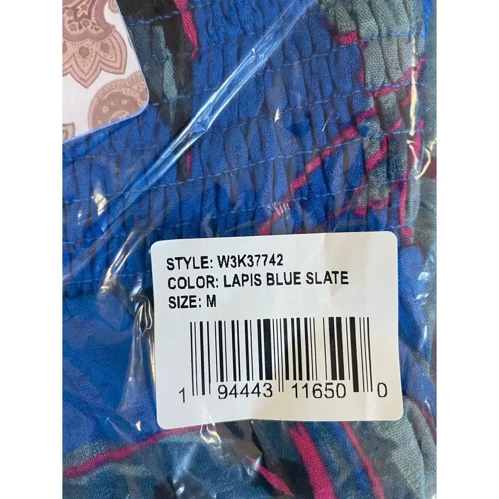 Band of the free Soria Dress Floral Blue Medium NWT - Picture 6 of 8